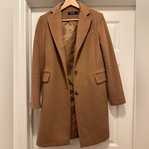 Ralph Lauren Camel Coat Size 2